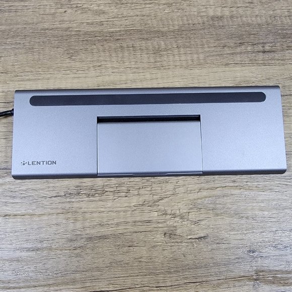 Lention C95 Docking Station Grey USB-A Cardreader Ethernet HDMI Displayport Audi - Picture 3 of 10